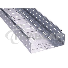 Лоток листовой перфорированный 300х100 L3000 сталь 0.7мм ДКС 35344