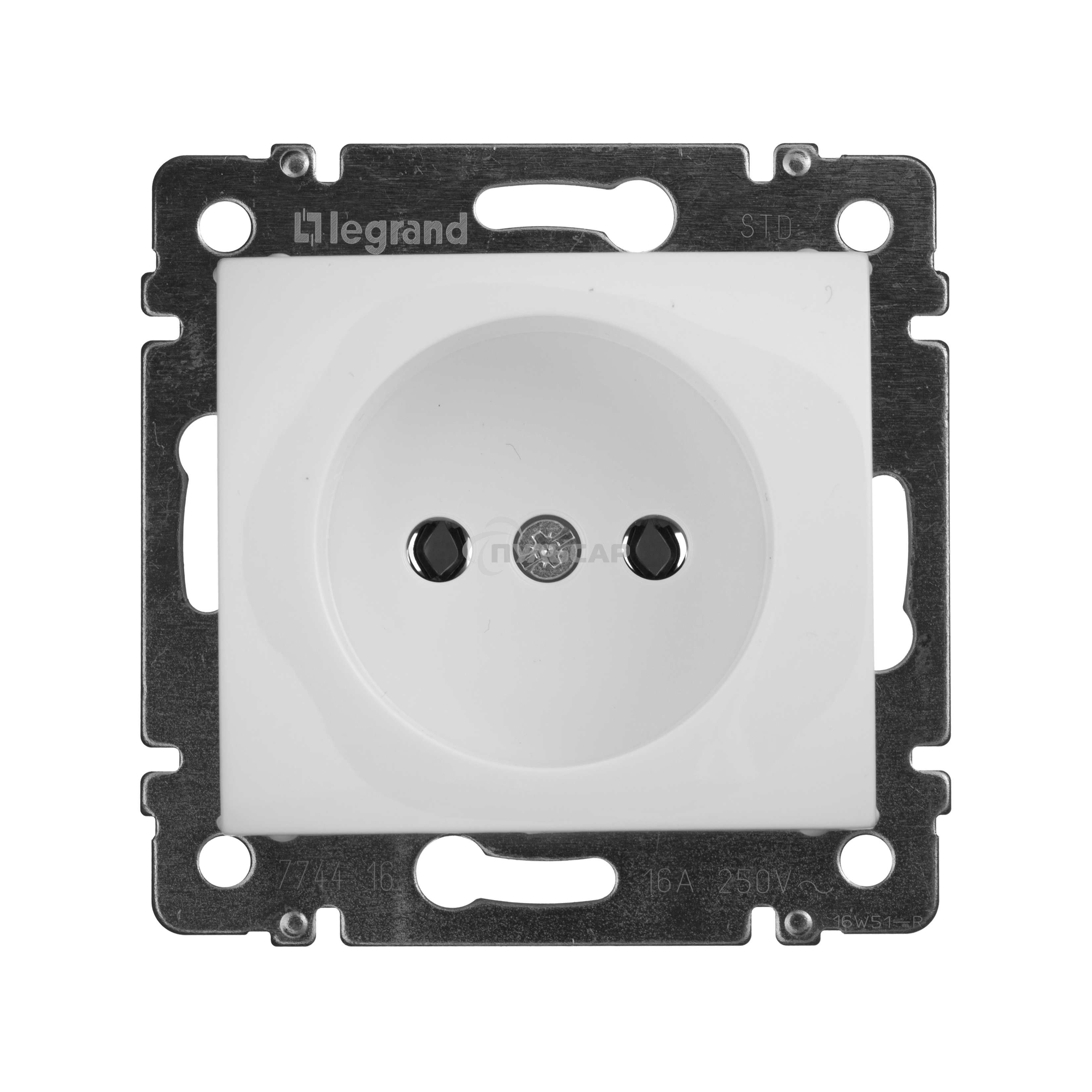 Розетка Legrand 774416 Valena без заземления (белый)