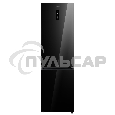 Холодильник Korting KNFC 62029 GN черный стекло двухкамерный 256/104л морозилка снизу, No Frost Холодильник Korting KNFC 62029 GN черный стекло двухкамерный 256/104л морозилка снизу, No Frost