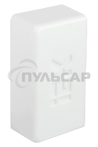 Заглушка КМЗ 100х60 ЭЛЕКОР (уп.2шт) ИЭК CKMP10D-Z-100-060-K01