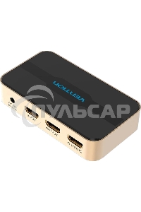 Разветвитель - сплиттер Vention HDMI 19F/2x19F на 2 монитора ACBG0