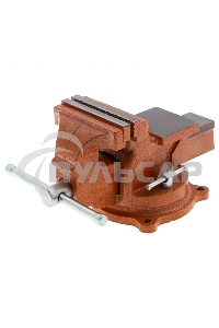 Тиски слесарные SPARTA 100мм поворотные с наковальней 186235