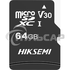 Флеш карта microSDHC 64Gb HIKSEMI NEO ADAPTER HS-TF-C1/64G/ADAPTER HS-TF-C1/64G/ADAPTER (с SD адаптером) R/W Speed 92/30Mb/s Флеш карта microSDHC 64Gb HIKSEMI NEO ADAPTER HS-TF-C1/64G/ADAPTER HS-TF-C1/64G/ADAPTER (с SD адаптером) R/W Speed 92/30Mb/s