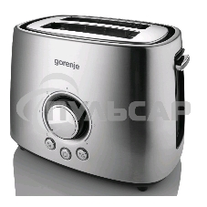 Тостер Gorenje T1000E серебристый/черный