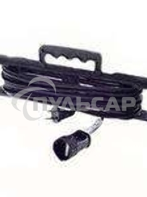 Удлинитель-шнур на рамке 1х30м без заземл. 10А IP20 2.2кВт Союз 481S-5203