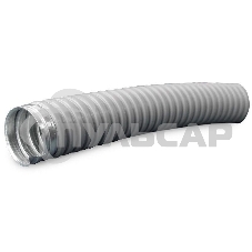 Металлорукав в ПВХ изоляции МРПИ НГ 15 d15мм без протяжки сер. (уп.50м) ЗЭТА zeta41911