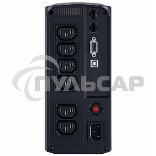 Источник бесперебойного питания UPS CyberPower VP700EILCD Line-Interactive 700VA/390W USB/RS-232/RJ11/45 (6 IEC С13)