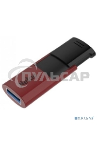 Флешка USB Netac U182 NT03U182N-256G-30RE, USB 3.0 256 Gb, retail version, черный/красный