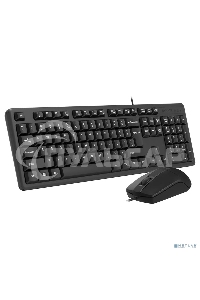Комплект клавиатура + мышь A4Tech KK-3330 клав:черный мышь:черный USB