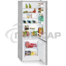 Холодильник Liebherr CUELE 2831-26 001 серебристый двухкамерный 219/53л морозилка снизу