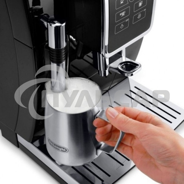 Кофемашина автоматическая DeLonghi ECAM 350.15.B черный, исп. кофе - молотый/зерновой, 1.8 л, 1450 Вт, 15 бар