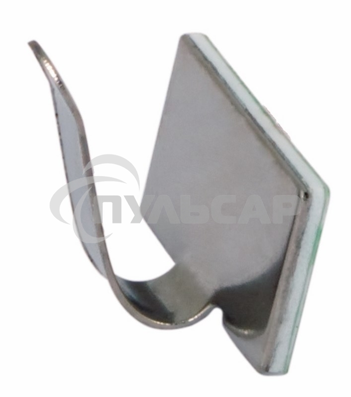 Площадки самоклеющиеся металлические с клипсой под шлейф Rexant (ПКШМ) 20x10 мм, упаковка 100 шт.