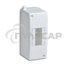 Бокс ОП Тусо 2мод. IP30 бел. Рувинил 68022