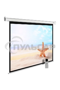 Экран Cactus 138x220см MotoExpert CS-PSME-220x138-WT 16:10 настенно-потолочный рулонный белый (моторизованный привод)