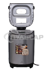 Хлебопечь Hyundai HYBM-M0313G 600Вт серебристый/черный