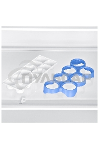 Холодильник Hyundai CT2551WT белый двухкамерный 166/40л морозилка сверху