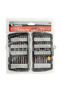 Набор бит Matrix магнитный адаптер crv в плат.боксе 64шт