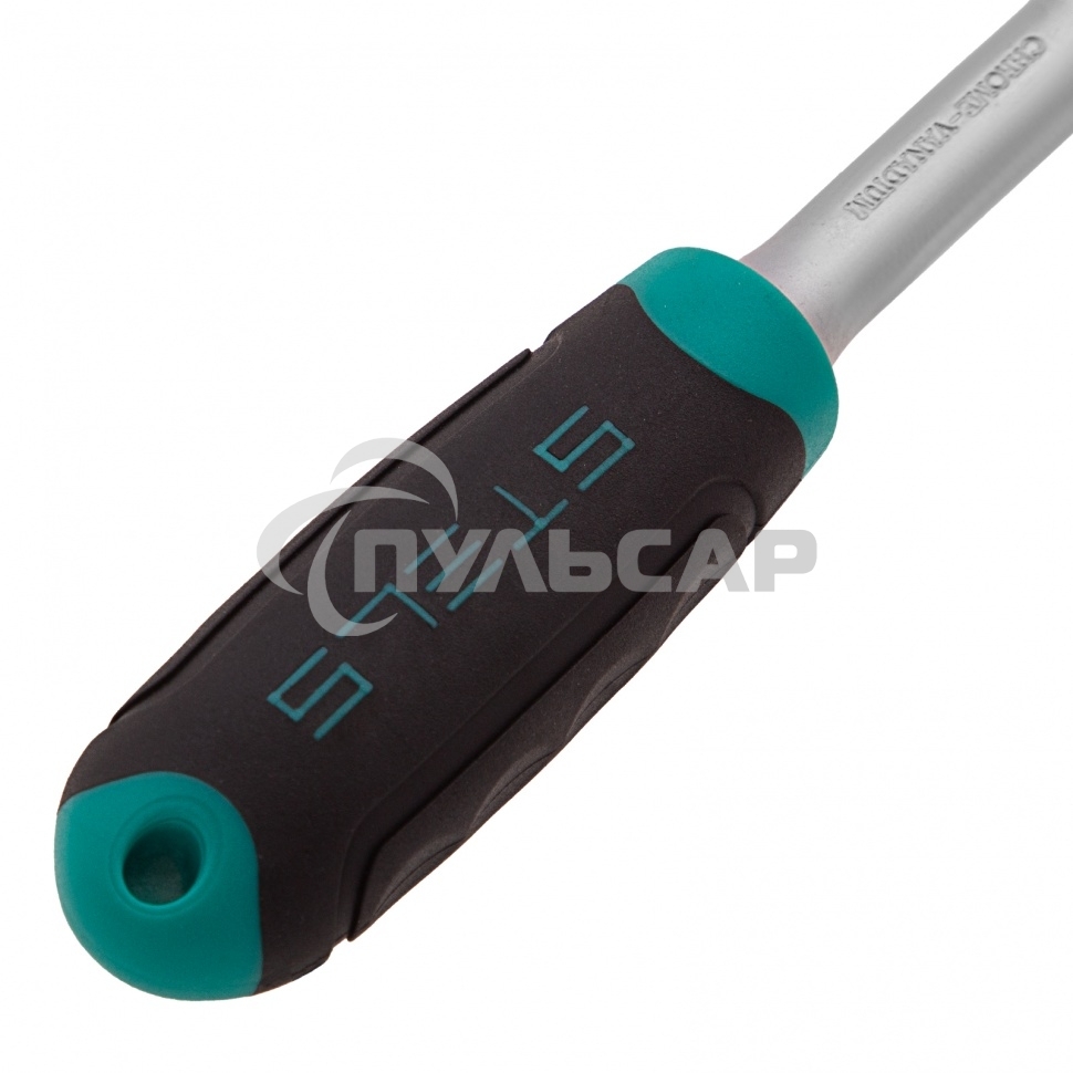 Набор головок STELS 14125 набор торцевых головок 1/4'' головки 4 - 13мм с трещот. ключом crv 11пр.