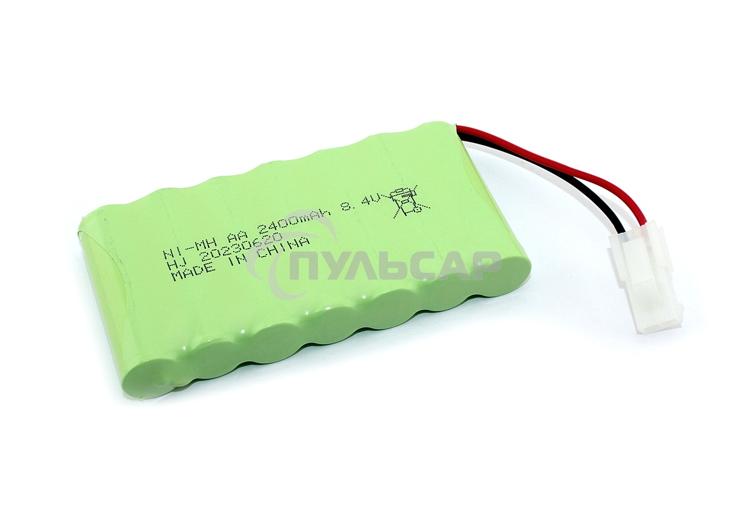 Аккумулятор Ni-Mh 8.4V 2400 mAh AA Flatpack разъем 5559