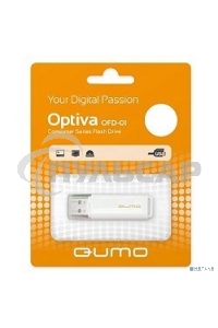 Флешка USB QUMO 16 Gb Optiva 01 White QM16GUD-OP1-белый