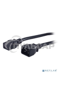 Кабель Hyperline PWC-IEC19-IEC20-3.0-BKКабель питания IEC 320 C19 - IEC 320 C20 (3x1.5), 3 м