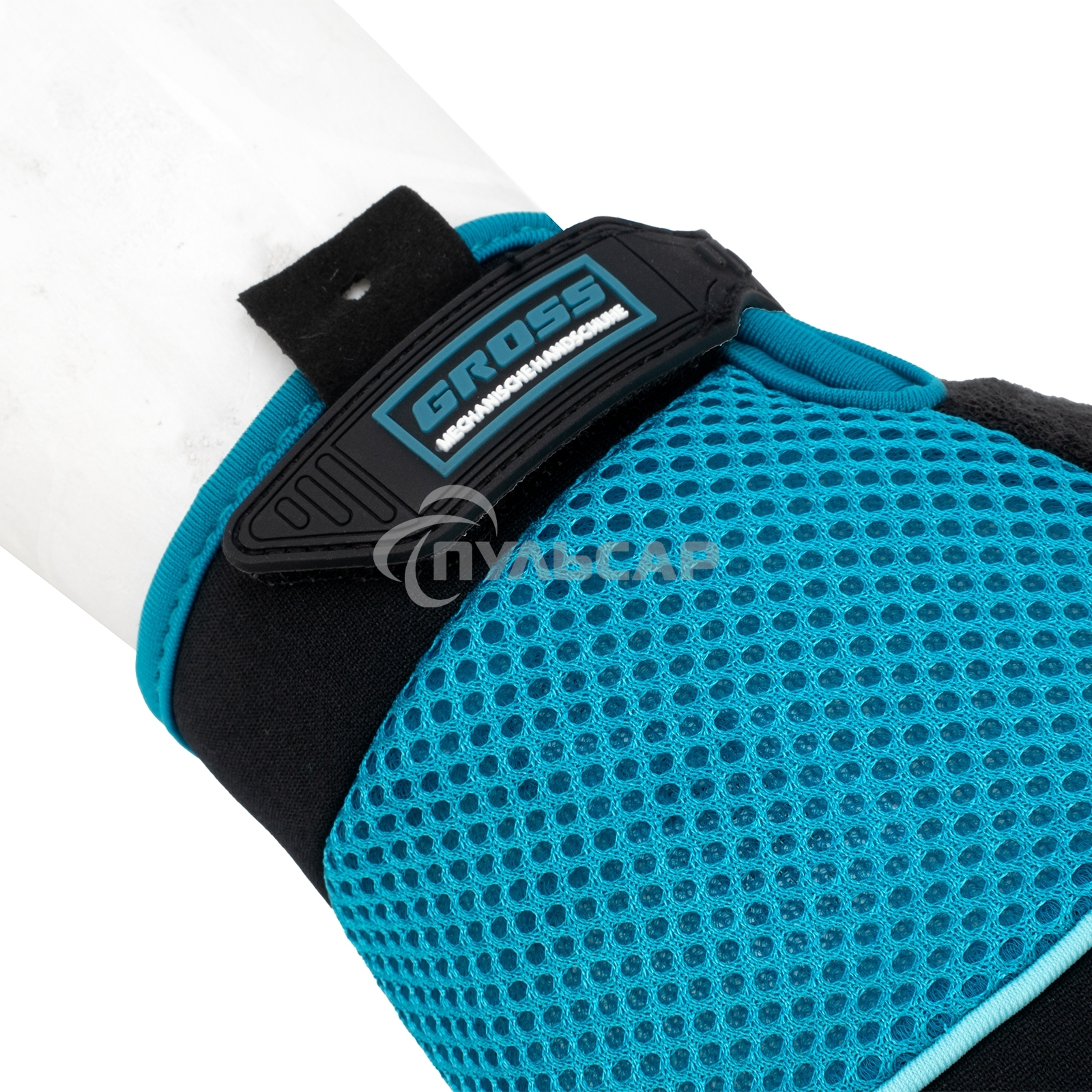 Перчатки комбинированные облегченные, открытые пальцы, AKTIV, размер L (9) Gross