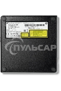 Оптический привод DVD-RW LG GP57ES40 серебристый USB внешний