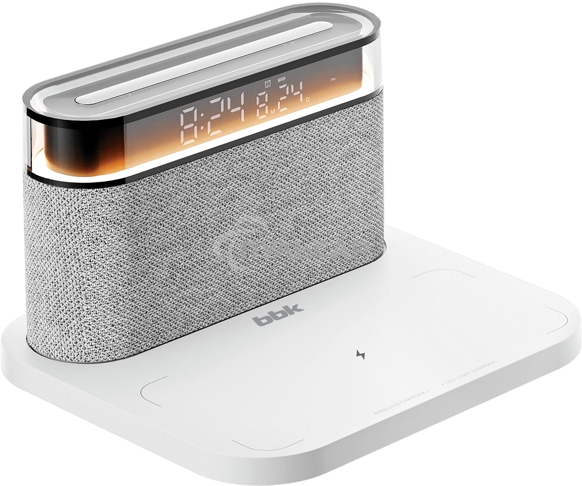 Портативная колонка BBK BTA2020 белый 5W 1.0 BT 10м 1200mAh