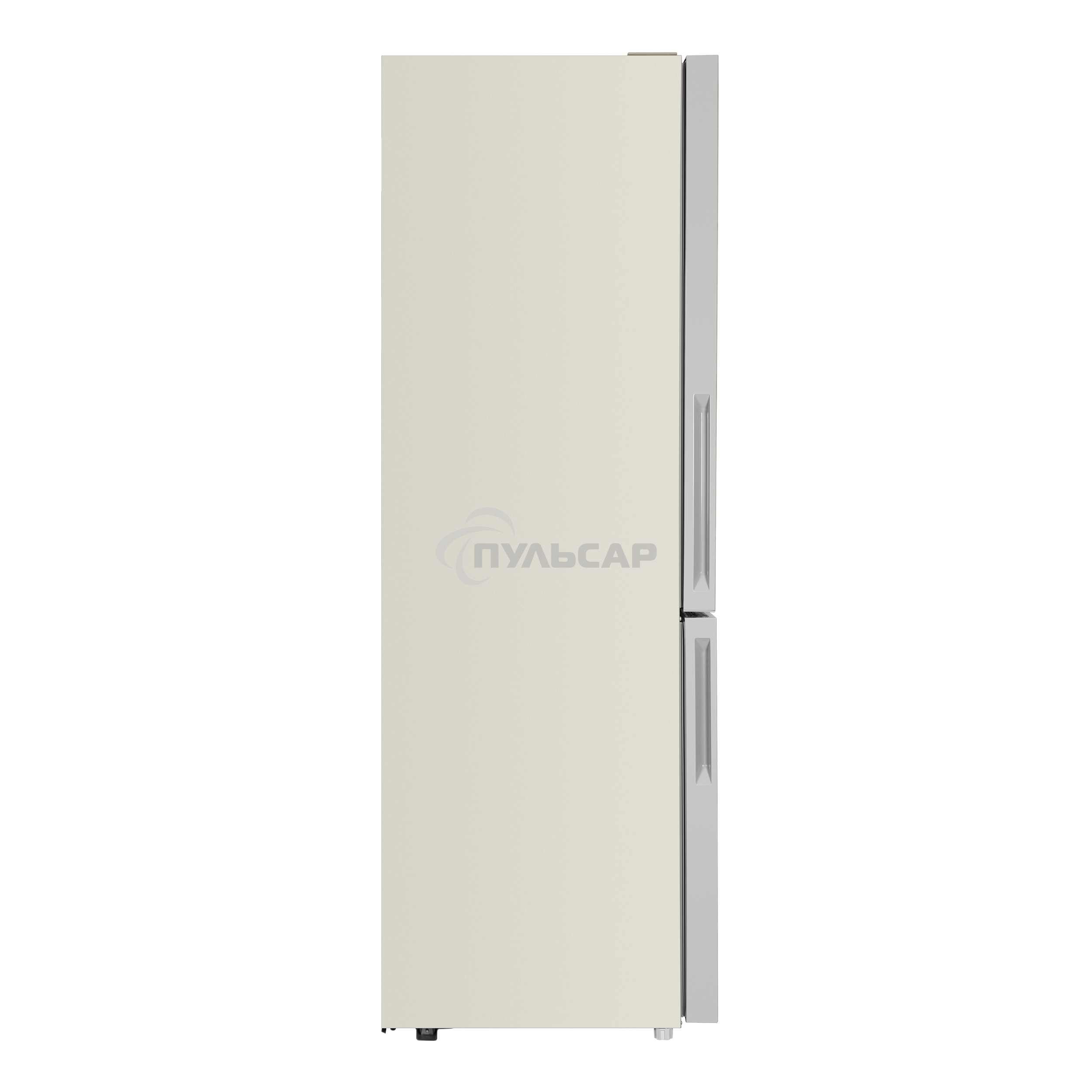 Холодильник Maunfeld MFF185NFBG бежевый двухкамерный инвертор 240/100л морозилка снизу, No Frost