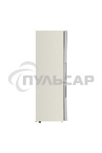 Холодильник Maunfeld MFF185NFBG бежевый двухкамерный инвертор 240/100л морозилка снизу, No Frost