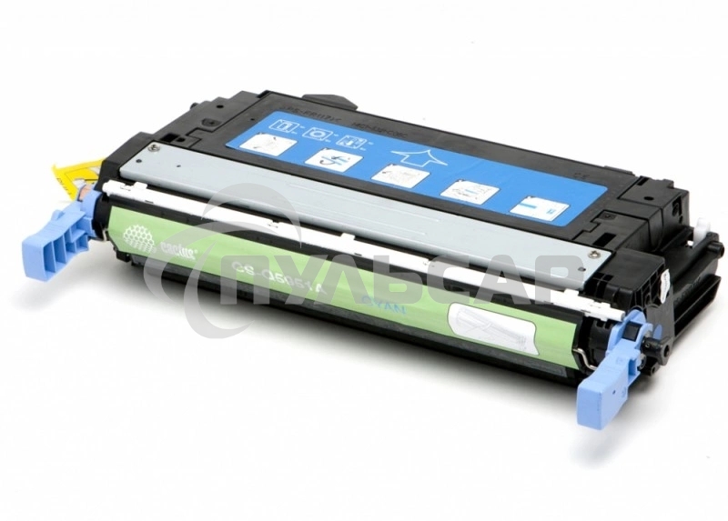Картридж лазерный Cactus CS-Q5951A голубой (10 000 стр.) для HP Color LaserJet 4700