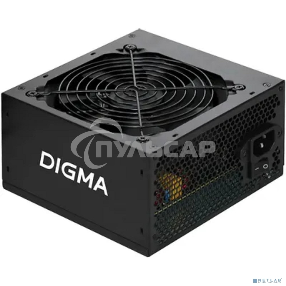 Блок питания Digma DPSU-450W RTL, 450Вт, 120мм, черный