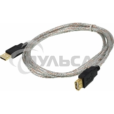 Кабель AM/AF USB2.0 1.8м Ningbo удлинитель USB 2.0 male/famale Позолоченные контакты, USB2.0-AM-AF-BR Кабель AM/AF USB2.0 1.8м Ningbo удлинитель USB 2.0 male/famale Позолоченные контакты, USB2.0-AM-AF-BR