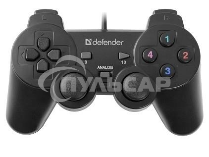 Геймпад Defender Omega USB, Проводной геймпад, 12 кнопок, 2 стика