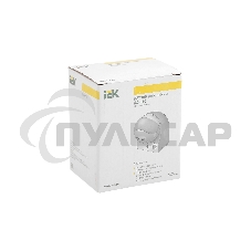 Детектор движения ДД 010 1100Вт угол. обз. 180град. IP44 бел. ИЭК LDD10-010-1100-001