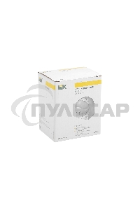 Детектор движения ДД 010 1100Вт угол. обз. 180град. IP44 бел. ИЭК LDD10-010-1100-001