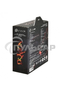 Гарнитура Oklick HS-L390G DRAGON black/red 1.8m (JD-728S)