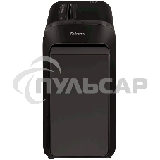 Шредер Fellowes PowerShred LX220 черный (секр.P-4)/перекрестный/20лист./30лтр./скрепки/скобы/пл.карты