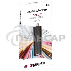 Флешка USB R/W Kingston 1.0Tb DataTraveler Max <DTMAX/1Tb>, USB3.2, up to 1000/900MBs черный