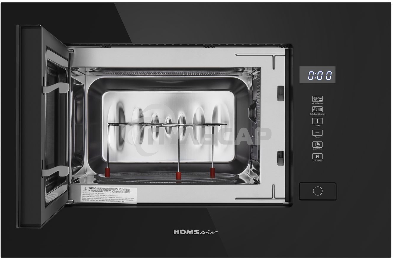 Микроволновая печь встраиваемая HOMSair MOB205GB