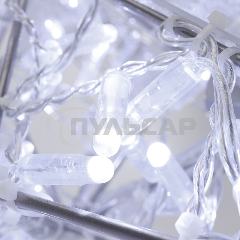 Светодиодная фигура Neon-night Звезда 100 см, 200 светодиодов, с трубой и подвесом, цвет свечения белый