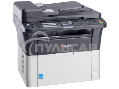 МФУ лазерное Kyocera Ecosys FS-1125MFP (1102M73RU0/1102M73RUV/1102M73RU2/1102M73NX2/1102M73DZ2), A4, ч/б, печ. до 25 стр/мин., скан. до 18 стр/мин. (ч/б) 6 стр/мин. (цвет), 600 x 600 dpi, USB, RJ-45