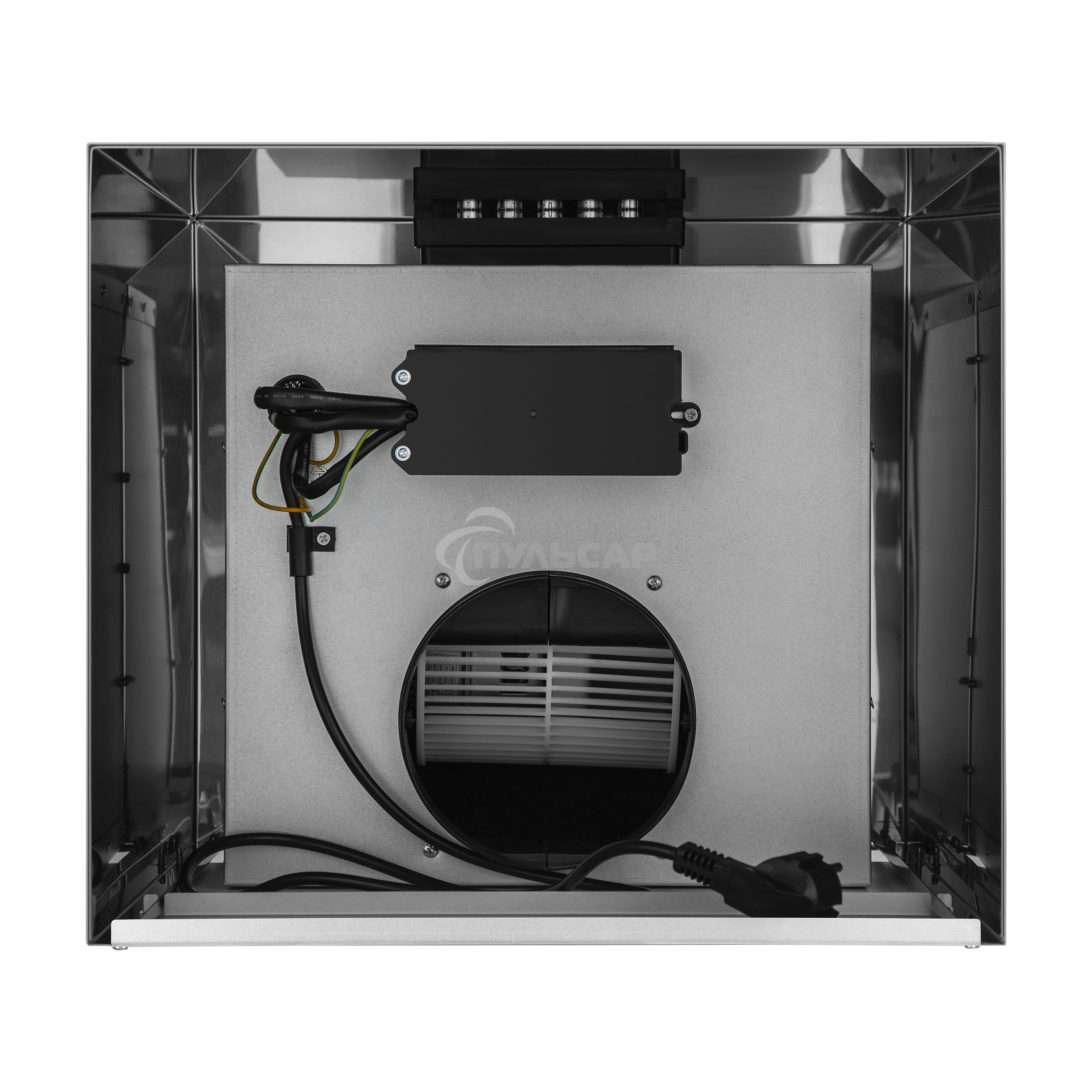 Вытяжка пристенная островная Maunfeld Box Push 40 нержавеющая сталь, 40 см, 1000 куб. м/ч, 60 дБ