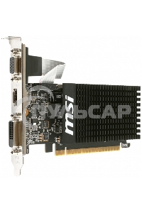 Видеокарта MSI PCI-E GT 710 2GD3H LP nVidia GeForce GT 710 2048Mb 64bit DDR3 954/1600 DVIx1/HDMIx1/CRTx1/HDCP Ret low profile