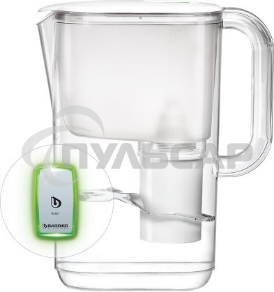 Кувшин Барьер ТОКИО белый 2.5л.