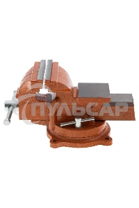 Тиски слесарные SPARTA 100мм поворотные с наковальней 186235