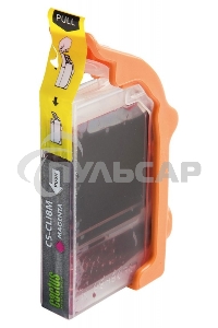 Картридж струйный Cactus CS-CLI8M пурпурный (12 мл) для Canon Pixma MP500, MP510, MP520, MP530, MP600, MP800, MP810, MP830, MP970, MX700, 850, iP3300, iP3500, iP4200, iP5200, iP5300, iP6600D, iP6700D, iX4000, iX5000, Pro 9000