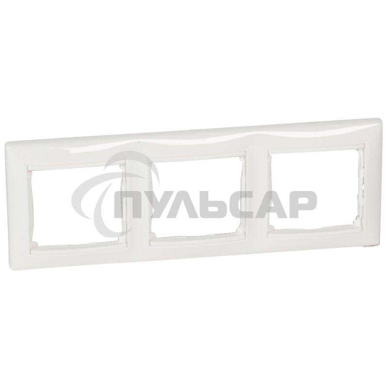 Рамка 3-м Valena горизонт. бел. (DIY-упак.) Leg 694242