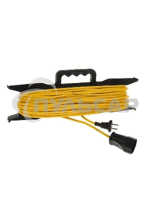 Удлинитель-шнур на рамке 1х20м без заземл. 10А IP20 1.3кВт Союз 481S-5102