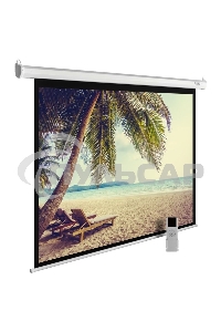 Экран Cactus 360x360см MotoExpert CS-PSME-360x360-WT 1:1 настенно-потолочный рулонный белый (моторизованный привод)